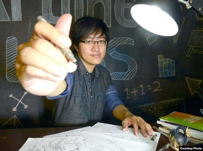 Is Yuniarto, ilustrator dan seniman komik di Surabaya (dok: Is Yuniarto)
