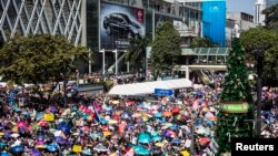 Protestos na Tailândia páram Banguecoque