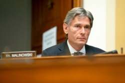FILE - Rep. Tom Malinowski, D-N.J., attends a hearing on Capitol Hill in Washington, Sept. 16, 2020.
