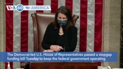 VOA60 Ameerikaa - The Democrat-led House of Representatives passed funding to keep the government open