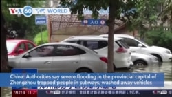 VOA60 Addunyaa - At Least 25 Dead in Massive China Flooding