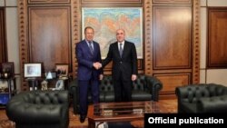 Elmar Məmmədyarov və Sergey Lavrov