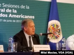 Luis Almagro, OAS Secretary General