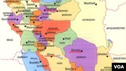 Iran Population map