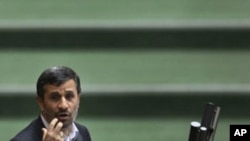 Iranian President Mahmoud Ahmadinejad (file photo)