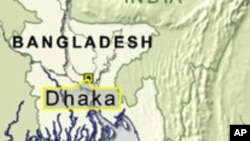 Map of Dhaka, Bangladesh