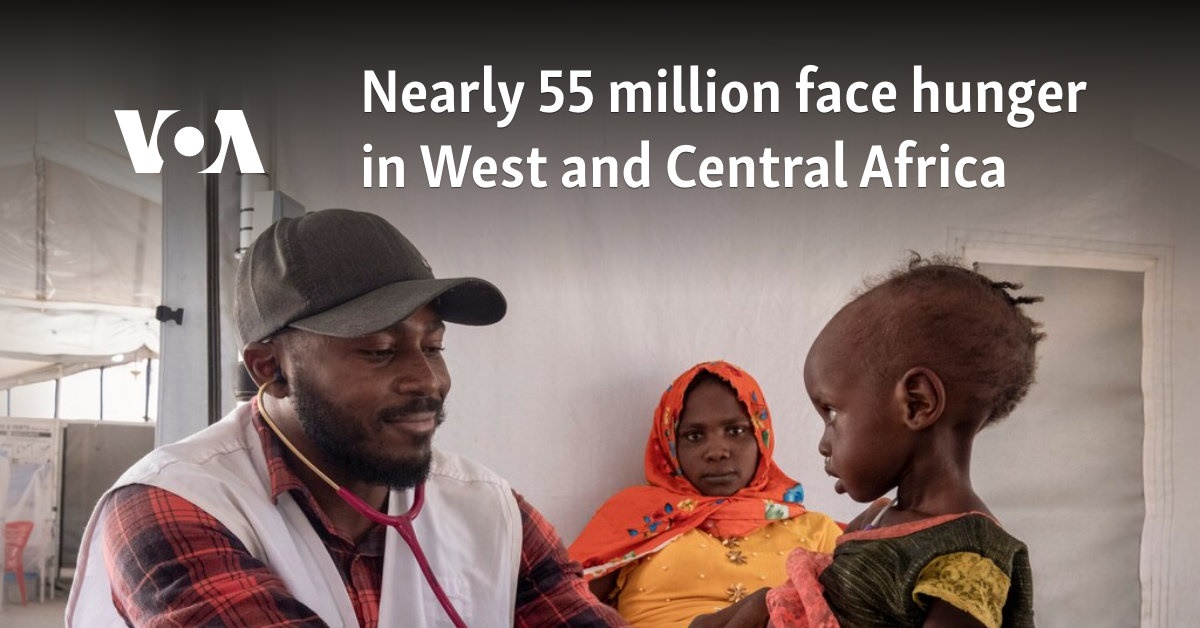 Nearly 55 million face hunger in West and Central Africa