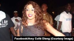 La chanteuse sénégalaise Amy Collé Dieng, 7 août 2015. (Facebook/Amy Collé Dieng)