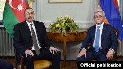 İlham Əliyev və Serj Sarkisyan