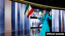 مریم رجوی از رهبران مجاهدین خلق- عکس از سایت رسمی این گروه