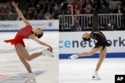 U.S Figure Skaters Mirai Nagasu and Karen Chen