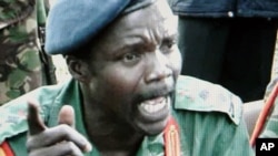 Joseph Kony of the Lord's Resistance Army (file photo)