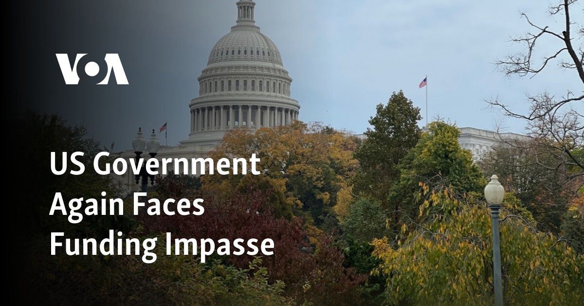 US Government Again Faces Funding Impasse