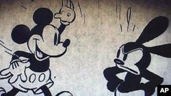 Museum Keluarga Walt Disney di San Francisco memberikan penghormatan kepada pencipta Mickey Mouse, bintang kartun lainnya. (Foto: AP)