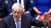 Pidato pertama PM Inggris Boris Johnson di Parlemenn Inggris (House of Commons) di London, 25 Juli 2019. 