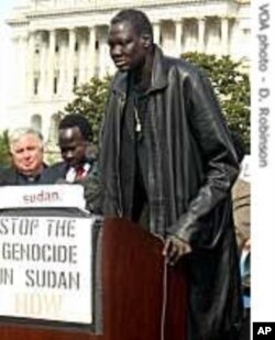 The late Manute Bol