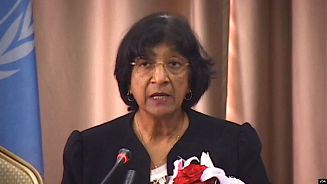 Komisaris HAM PBB Navi Pillay Kamis (16/1) mengecam berbagai eksekusi massal terhadap warga sipil di Suriah (foto: dok). 