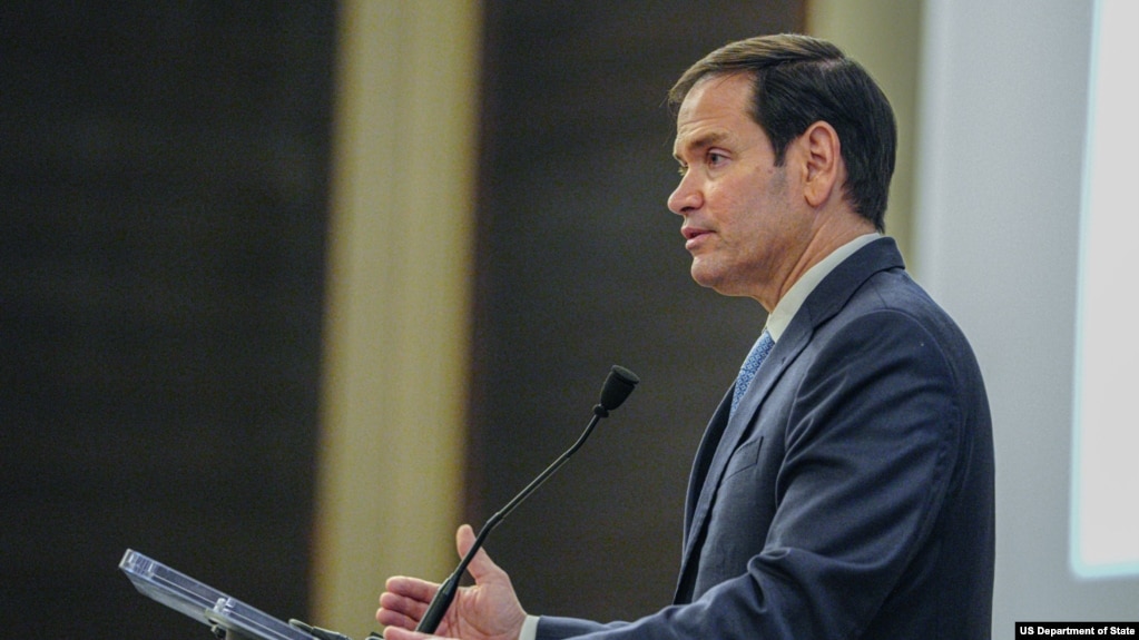 资料照片：美国国务卿卢比奥。