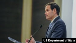 资料照片：美国国务卿卢比奥。