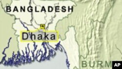 Map of Dhaka, Bangladesh