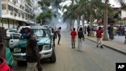 Manifestação dos veteranos de guerra em Luanda (Foto de arquivo - Junho 2012)