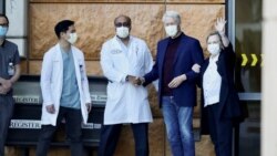 前總統克林頓從南加州醫院出院