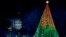 El Árbol Nacional de Navidad en el Parque del Presidente en la Elipse de Washington, el miércoles 28 de noviembre de 2018.