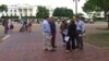 Macedonians protests in Washington DC