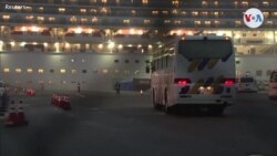 14 infectados entre evacuados del crucero en Japón