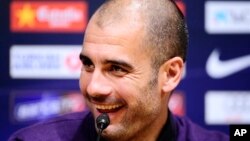 Pelatih baru klub Bayern Munich, Pep Guardiola, memuji permainan Bayern Munich pada tingkat yang sangat tinggi (foto: dok). 