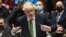 Thủ tướng Boris Johnson phát biểu tại Quốc hội Anh  vào ngày 19/1/2022. 