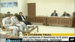 ایران د جاسوسۍ په تور نیول شوي امریکایان خوشۍ کړل