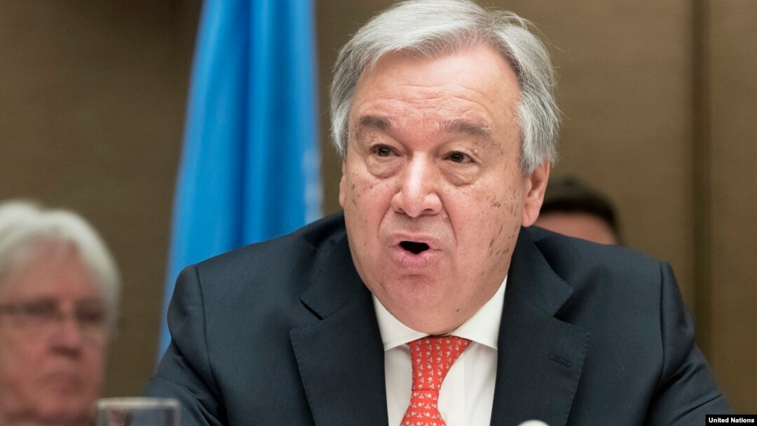 Sekretaris Jendral PBB Antonio Guterres 