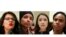 En esta imagen compuesta se muestran de izquierda a derecha fotografías de las representantes Rashida Tlaib, Ilhan Omar, Alexandria Ocasio-Cortez y de Ayannay de Ayanna Pressley.