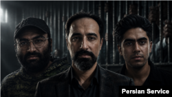  از راست: جعفر حسنی، سیدمحمدرضا رضوی فرد، و سروش کرمی 