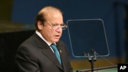 Thủ tướng Pakistan Nawaz Sharif.