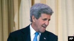 Le secrétaire d'Etat américain, John Kerry