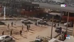 ادامه اعتراضات مردم شیراز با وجود شنیده شدن صدای شلیک‌های متوالی - چهارشنبه ۱۷ دی