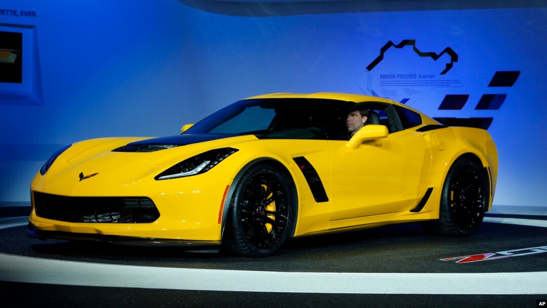 Ševrolet korveta Z06 predstavljena na 2014. Međunarodnom severnoameričkom sajmu automobila u Detroitu, 14. januar 2014.