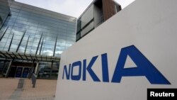 A view of Nokia head offices in Espoo, April 14, 2015.