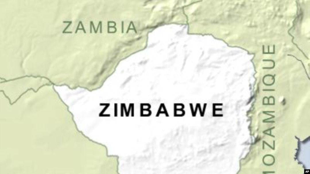 Map of Zimbabwe
