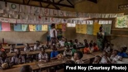 Students at the Lira Integrated School in Lira, Uganda.