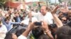 Nawaz Sharif receives warm welcome as he reaches Bhara Kahu