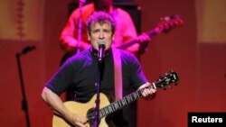 Johnny Clegg donne un spectacle pour un gala au Monte Carlo, le 29 septembre 2012.