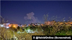  تصاویر منتسب به حملات هوایی روز جمعه، ۱۴ فروردین، در شهر شیراز 