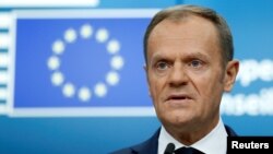 ARHIVA - Predsednik Evropskog saveta Donald Tusk, decembar 2017.