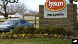 Sede de Tyson Foods. Springdale, Arkansas.