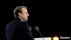 ရွေးကောက်ခံ ပြင်သစ်သမ္မတ Emmanuel Macron 