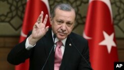 Presiden Turki Recep Tayyip Erdogan menuduh Jerman melakukan “praktik-praktik Nazi” (foto: dok).