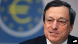 Predsednik Evropske centralne banke Mario Dragi